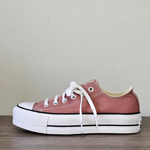 Converse Women's CTAS Lift  Oxfords  Size 7.5 Light Saddle A10648F NWT - Picture 5 of 8